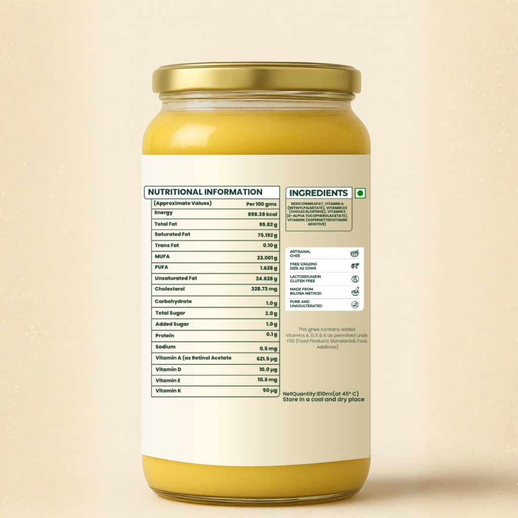 The Good Fats Grass-Fed Ghee